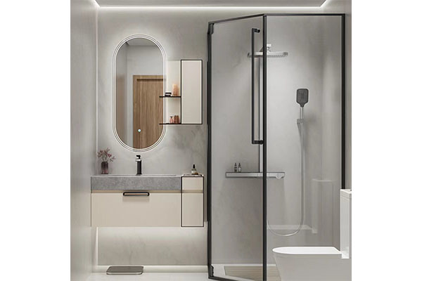 How can antique wall-mounted bathroom cabinets interpret a new paradigm of classical aesthetics in modern space?